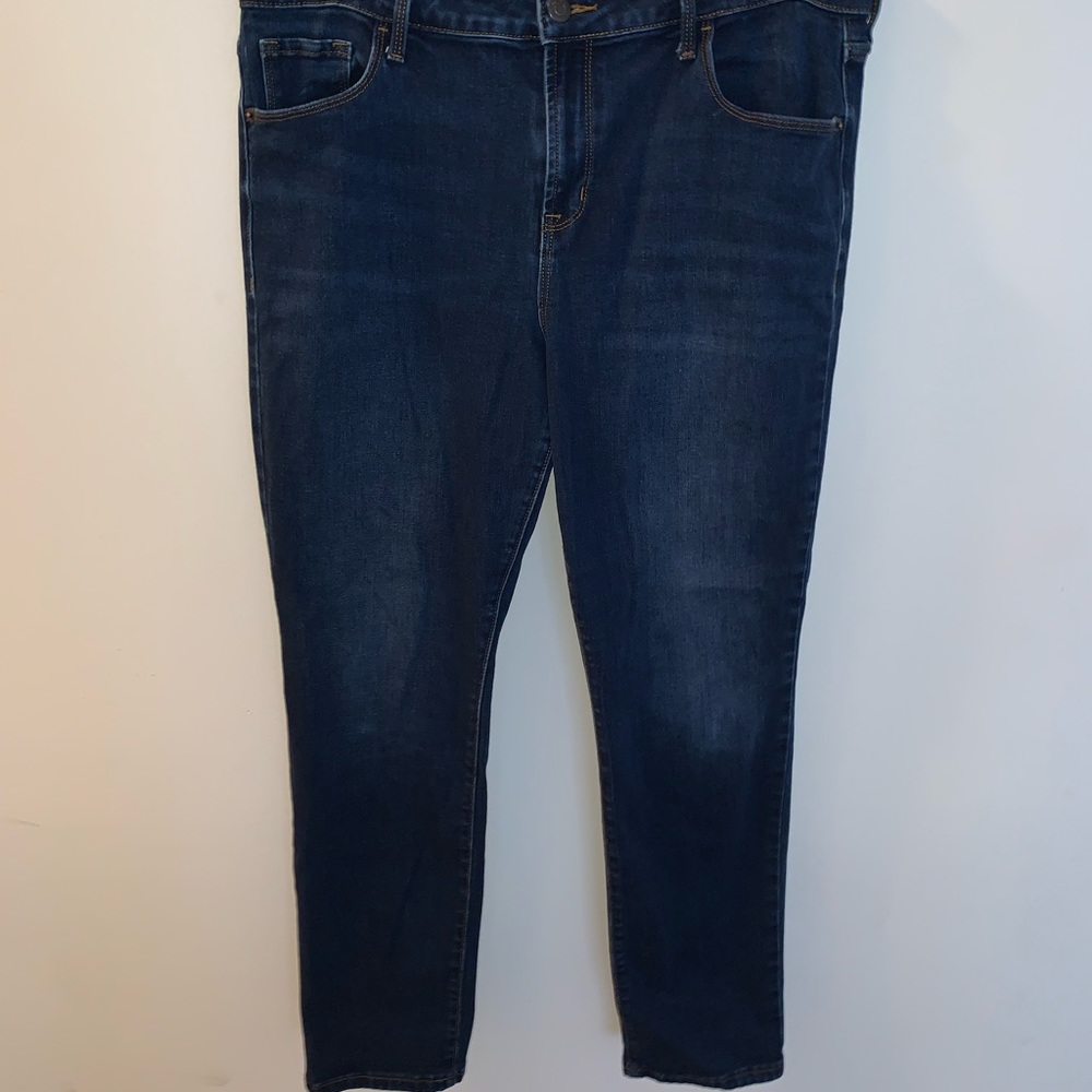 OLD NAVY DARK BLUE SKINNY JEANS